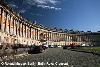 Royal Crescent in Bath