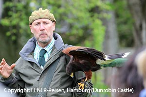 Flugschau im Dunrobin Castle