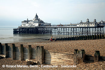 die Seebrücke von Eastbourne