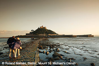 Damm von St. Michael's Mount