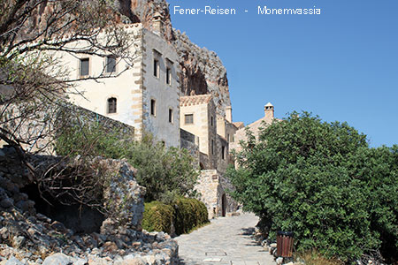 Gasse in Monemvassia