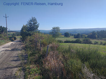 Landschaft am Jakobsweg