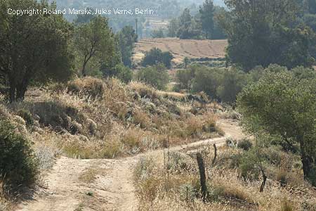 Wanderweg bei Kalkanli in Nordzypern