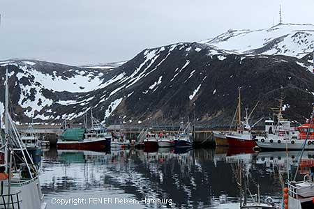 Honningsvaag beim Nordkapp