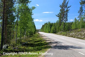 liebliche Landschaft in Schweden