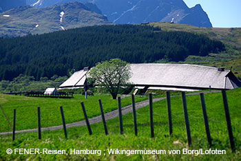 Wikingermuseum von Borg auf den Lofoten