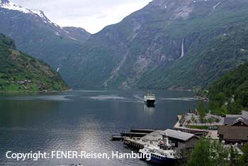 Geirangerfjord mit Fähre