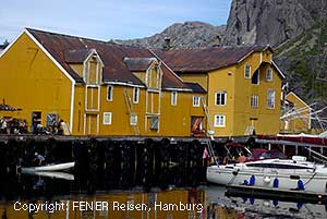 Nussfjord auf den Lofoten