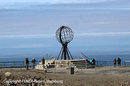 Nordkapp in der Sonne