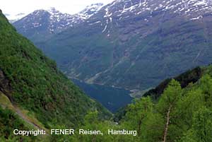 Fjord in Norwegen