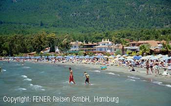 Der Strand in der absoluten Hochsaison