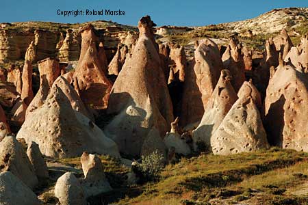 Tuffsteinlandschaft in Kappadokien