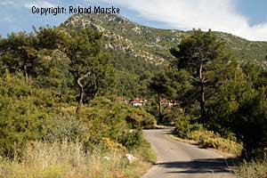 Anfang des Lykischen Weges bei Fethiye